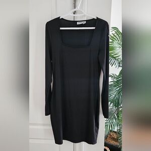 Noisy may ribbed midi dress